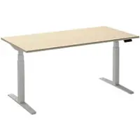 Ceha Adjust 2 Plus Elektrisch hoogteverstelbaar Zit-sta-bureau Rechthoekig Ahorn T-Voet 2,000 (B) x 800 (D) x 1,300 (H) mm Melamine, metaal