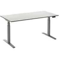 Ceha Adjust 2 Plus Elektrisch hoogteverstelbaar Zit-sta-bureau Rechthoekig Wit T-Voet 1,800 (B) x 800 (D) x 1,300 (H) mm Melamine, metaal