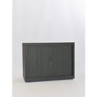 Ceha Roldeurkast Zwart 1.200 x 450 x 730 mm
