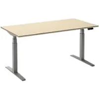 Ceha Adjust 2 Plus Elektrisch hoogteverstelbaar Zit-sta-bureau Rechthoekig Ahorn T-Voet 2,000 (B) x 800 (D) x 1,300 (H) mm Melamine, metaal