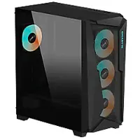 Joy-It Gigabyte PC AMD Ryzen7 7800X3D 32 GB DDR5 2 TB SSD NVME GeForce RTX-4060 8GB Windows 11 Pro Zwart