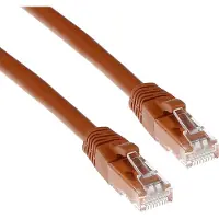 ACT IB2202 U/UTP CAT6A Patchkabel Snagless Bruin - 2 meter