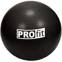 Pro-Fit PROfit Bal gimnastyczna 45 Zwart met Pomp DK