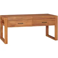 vidaXL Tv-meubel 100x40x45 cm teakhout