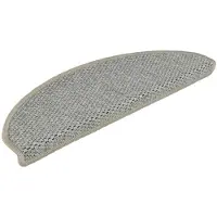 vidaXL Trapmatten zelfklevend 15 st sisal-look 65x21x4 cm lichtgroen