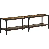vidaXL Tv-meubel 150x30x41 cm massief gerecycled hout