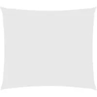 vidaXL Zonnescherm rechthoekig 2,5x3 m oxford stof wit
