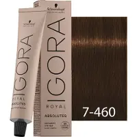 Schwarzkopf Professional Igora Royal Absolutes 7-4 Haarverf - 60ml