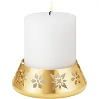 Georg Jensen Kaarshouder 18k Verguld - Kerstversiering Roestvrijstaal Gold Plated - 10020416
