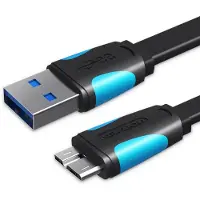 Vention USB-kabel Vention VAS-A12-B050 50 cm Zwart (1 Stuks)