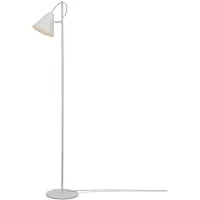 It´s about RoMi Vloerlamp Lisbon, wit / opaal, Woon-/ Eetkamer, metaal, Modern, vloerlamp