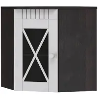 Notio Living Cornelia-Hoekwandkast - Bruin Grenen