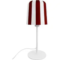Dyberg Larsen Tafellampe , Gry, Rood, Woonkamer, Metaal, Designer