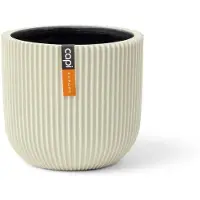 Capi Europe Bloempot Groove Beige D 14 H 13 Cm