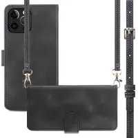 IMoshion Bookcase met koord voor de Apple iPhone 12 (Pro) - Zwart