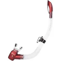 SCUBAPRO Spectra Diving Snorkel Transparant,Rood