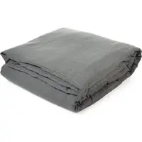 Libeco Dekbedovertrek Madison Dark Grey Linnen-260 x 240 cm