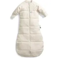 ErgoPouch Jersey Slaapzak met mouwen - 3,5 Tog - Slaapzak - Slaapzak baby- Slaapzakken - 8-24 md - Oatmeal Marle