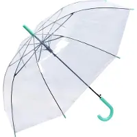 Clayre & Eef Paraplu Volwassenen 80 cm Transparant Kunststof
