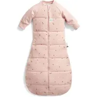 ErgoPouch Jersey Slaapzak met mouwen -3,5 Tog - Slaapzak - Slaapzak Baby - Slaapzakken - Slaapzak 90 cm - 8-24 md - Daisies