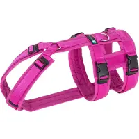AnnyX Safety FUN Zonnenhoed-Rose hondentuig maat L geschikt voor borstomvang 70 tot 86cm taille omvang-62 tot 78cm