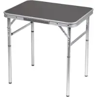 NordFalk campingtafel inklapbaar 60x45 cm - Kampeertafel | Inklapbare tafel lichtgewicht - Zwart