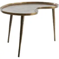 Light & Living Bijzettafel 67x49x41 cm LIENZ antiek brons (Brons, 67x49x41cm)