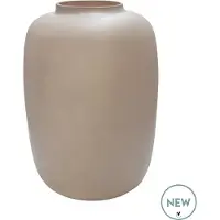Vase the World Vaas Artic | Beige matt - glas