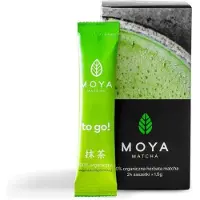 Moya Matcha Poeder To Go! Traditional - 24 Matcha Poeder Zakjes - 1,5 g - Handige Portieverpakkingen