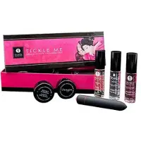Shunga Grote Plezierset Shunga Tickle Me Massage en kogelvibrator (6 items)