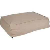 Topmast Orthopedisch Hondenkussen Riva - Extra Dik Matras - Beige - High Sensitive foam - Medium -100 x 70 x 27 cm
