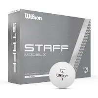 Wilson Staf Model X golfbal wit