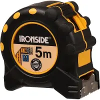 Ironside Rolbandmaat Rubber 5M X25mm - 1875056