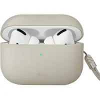 Uniq hoesje voor AirPods Pro 2e generatie, siliconen, beige/ivoor