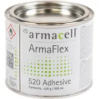 Armacell lijm armaflex sh, geel, leid isol, uithardingsproces koud, 500ml