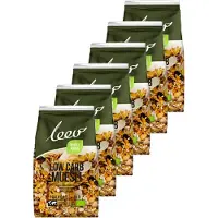 Leev Bio | Low Carb Muesli | Kokos en Noten | 6 stuks | 6x 275 gram