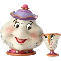 Disney Traditions Beauty And The Beast Enesco Mrs Potts And Chip Figure 10.5 Cm Veelkleurig Kinderen