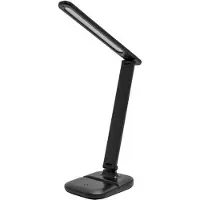 Strühm ZET Bureaulamp - LED - 5W - 2700K/ 4000K/ 6500K - Telefoonhouder - Zwart