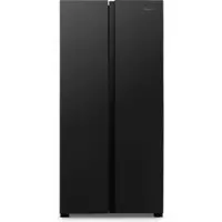 Fridgemaster Ms83430eb - Amerikaanse Koelkast - 178 Cm - 441l - No Frost - Zwart | Nieuw (outlet) | Retourproduct