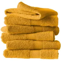 De Witte Lietaer Handdoek Helene Golden Yellow (Set van 6)