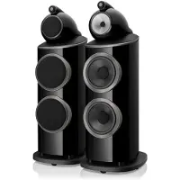 Bowers & Wilkins 801 D4 vloerstaande speaker zwart hoogglans