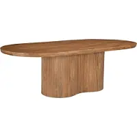 LivingFurn eetkamertafel sevilla 300cm mangohout