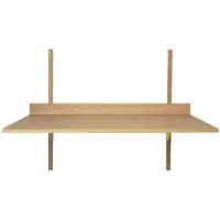 Ferm Living Sector bureau Oak-brass