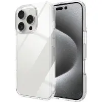 Accezz Xtreme Impact Backcover voor de Apple iPhone 16 Pro - Transparant