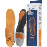 Bracefox Premium Medische Inlegzolen 'ErgoSole' tegen Hielspoor L (Maat 45-47)