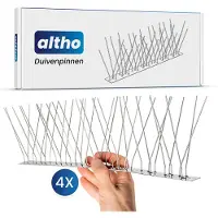 Altho Duivenpinnen 1 meter - 4x 25cm - Vogelpinnen - Duivenverjager - Vogelwering - Duivenwering