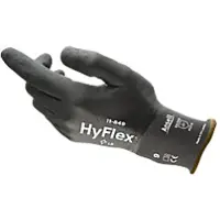 Ansell Mechanische bescherming HyFlex 11-849 Werkhandschoenen Nitril Zwart Maat 9 12 Paar