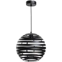 Vurna Josefien hanglamp zwart staal 30 cm