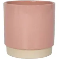 Gina Da Bloempot Eno Roze Duotoon D 13 H 13 Cm