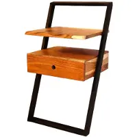 Fraaai Leona nachtkastje acaciahout 1L 45x35 cm